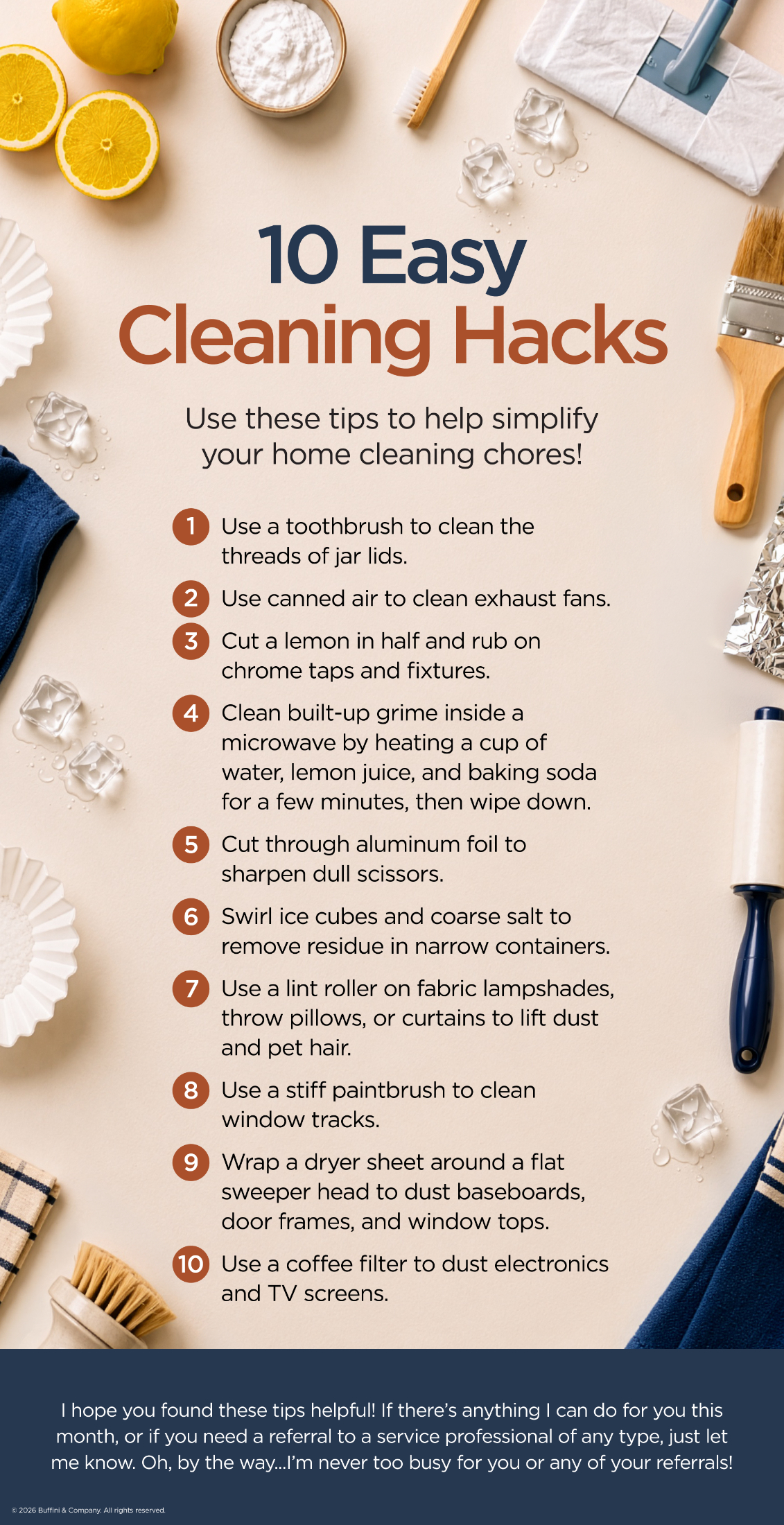10 Easy Cleaning Hacks That Are Actually Useful