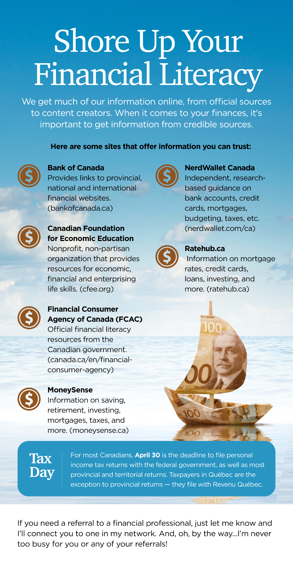 Shore Up Your Financial Literacy: Trusted Canadian Resources That Actually Help